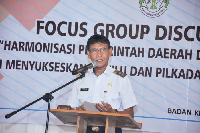 Wabup Buka FGD Harmonisasi Dalam Menyukseskan Pemilu & Pilkada Serentak 2024