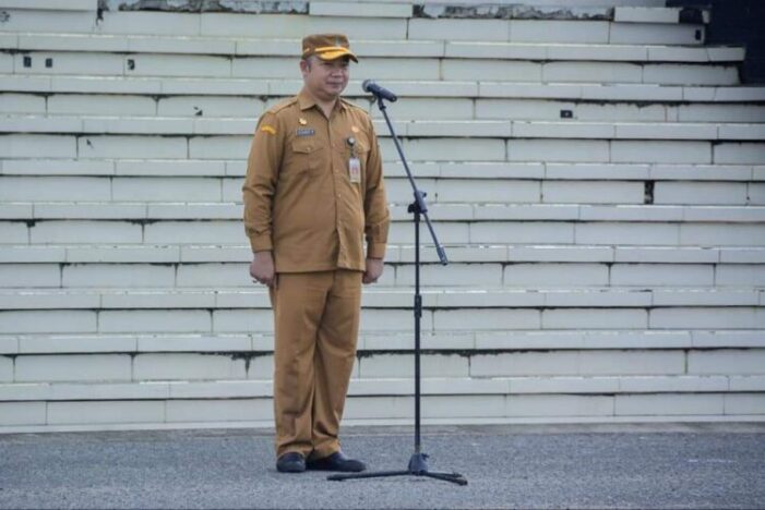 Sekda Pimpin Apel Perdana Tahun 2023