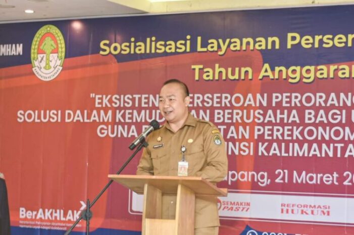 Sekda Berharap Pelaku UMKM Mendapatkan kepastian dan perlindungan Negara