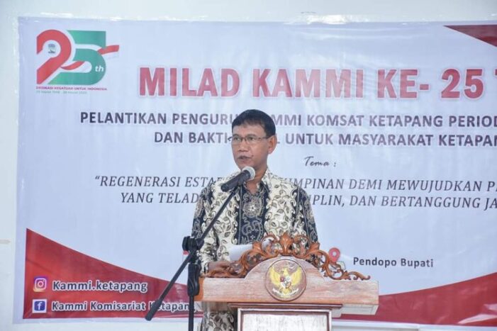 Wabup Harap KAMMI Tegak Lurus Mendukung Visi Misi & Kebijakan Pemerintah Daerah