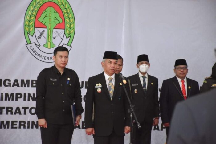 Bupati Lantik 34 Pejabat Pemda Ketapang