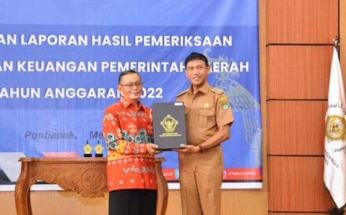 Pemkab Ketapang Kembali Raih WTP Ke-9 BPK RI Provinsi Kalbar