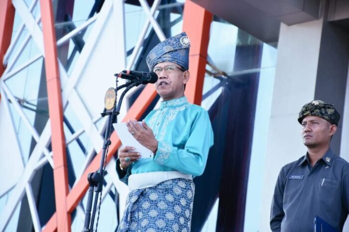 Wabup Ketapang Pimpin Upacara HARLAH Pancaaila ini Pesanya
