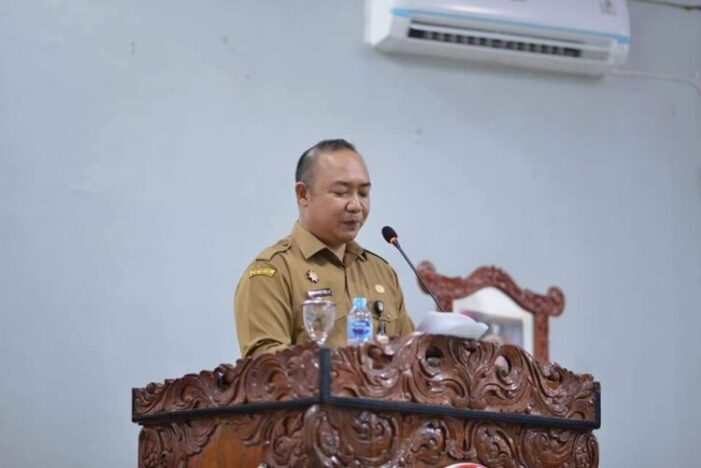 Sekda Wakili Bupati Sampaikan Raperda Pertanggungjawaban APBD tahun 2022