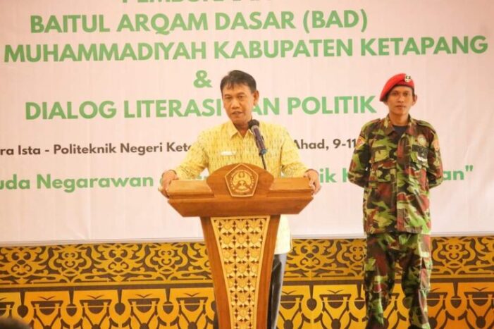 Wabup Buka Kegiatan Baitul Arqam Dasar Dan Dialog Literasi Pemuda Muhammadiyah