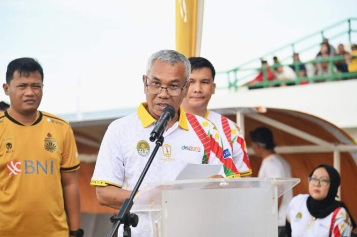 Bupati Resmi Buka Tournament Bupati Cup 2023