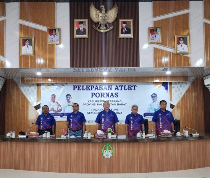 Sekda Lepas Atlet Ketapang Untuk Pornas KORPRI XVI Semarang