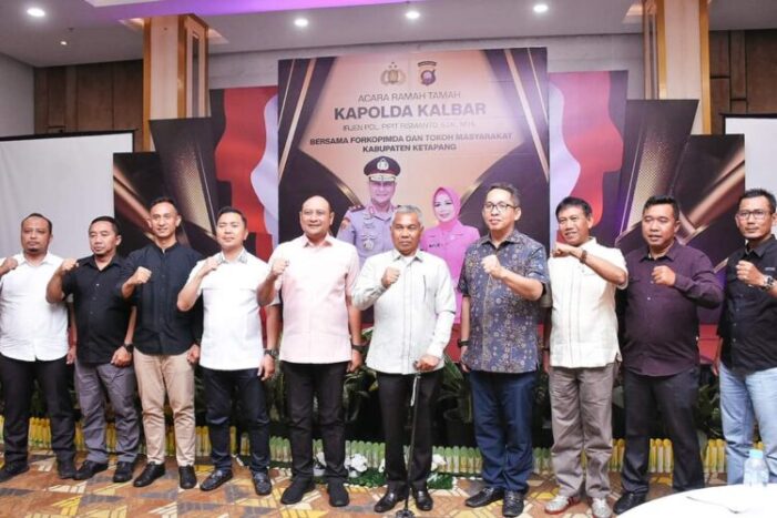Bupati & Wabup Ketapang Hadiri Ramah Tamah Kapolda Kalbar