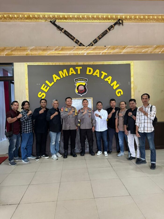 Jalin Silaturahmi, AJK dan Polres Terus Bersinergi