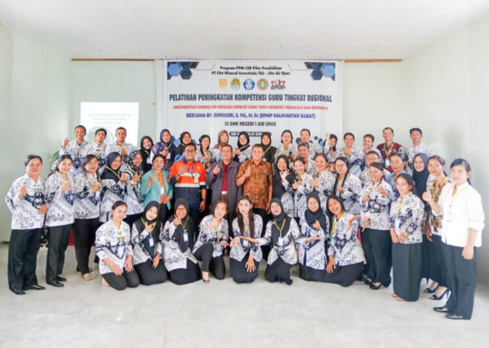 CMI Gandeng PGRI Air Upas Adakan Pelatihan Peningkatan Kompetensi Guru