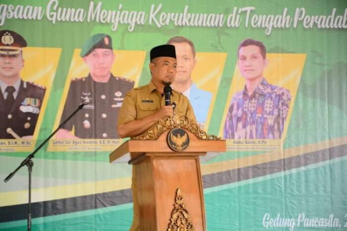 Staf Ahli Bupati Membuka Seminar Empat Pilar Kebangsaan