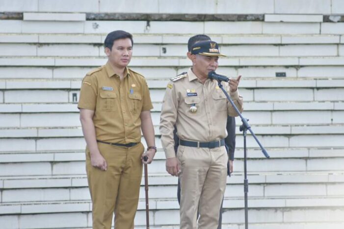 Bupati Pimpin Apel Gabungan ASN