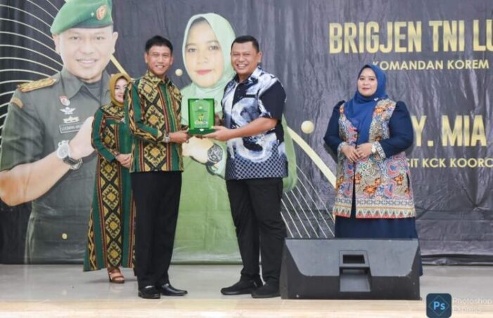 Wabup Hadiri Ramah Tamah Danrem