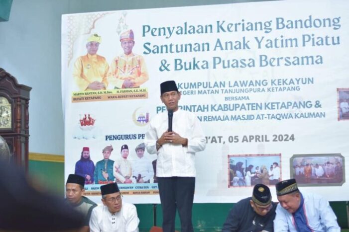 Wabup Ketapang Hadiri Buka Puasa Bersama Perkumpulan Lawang Kekayun