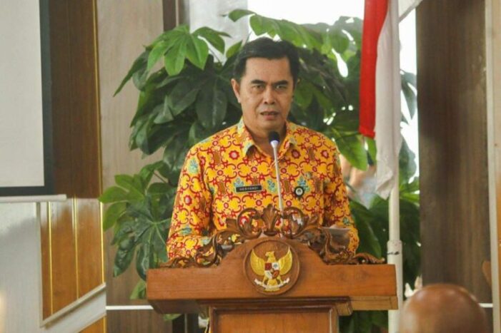 Mewakili Bupati, Asiaten I Setda Launching Sosialisasi Dokumen GDPK