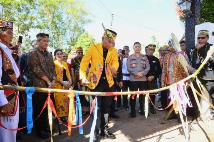Bupati Ketapang Hadiri Acara Hari Ke-3 Peresmian Balai Kepatihan Jaga Pati