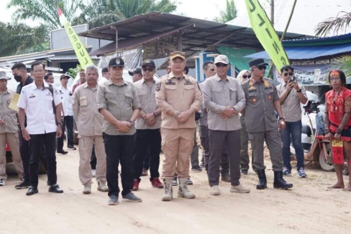 Sekda Ketapang Kunker Ke Manis Mata Terkait Batas Daerah