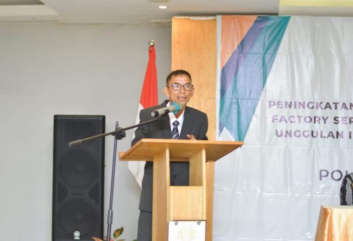 Staff Ahli Bupati SDM, Buka Workshop Teaching Factory Politap Ketapang