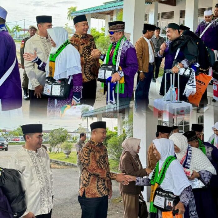 Sekda Lepas Keberangkatan Calon Jemaah Haji Ketapang