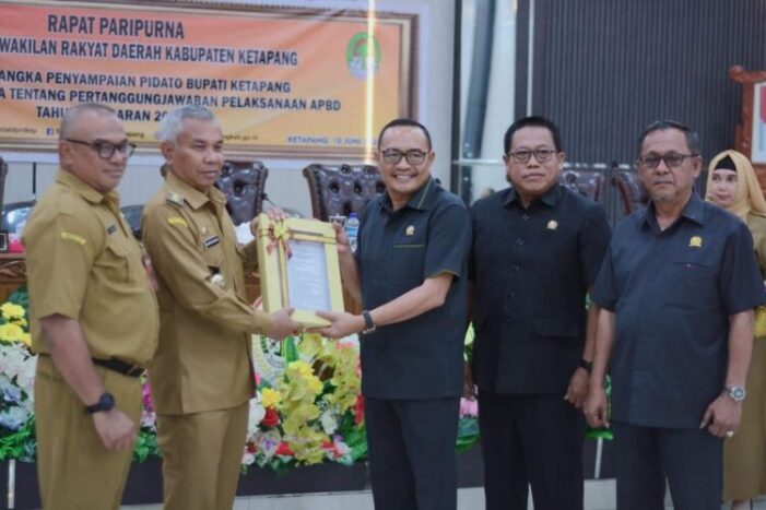 Bupati Sampaikan Raperda Pertanggung Jawaban Pelaksanaan APBD 2023