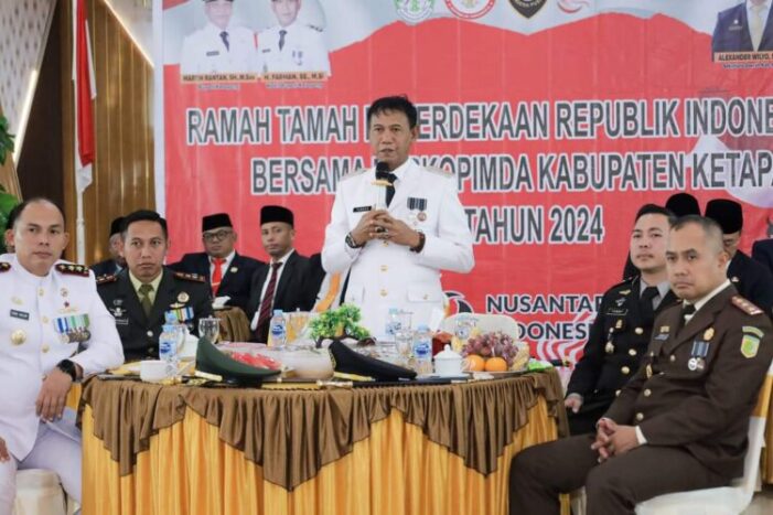 Wabup Ucapkan Terima Kasih Kepada Paskibaraka Ketapang