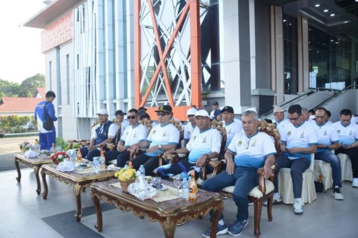 Bupati dan Wabup Ketapang Hadir di Senam Massal