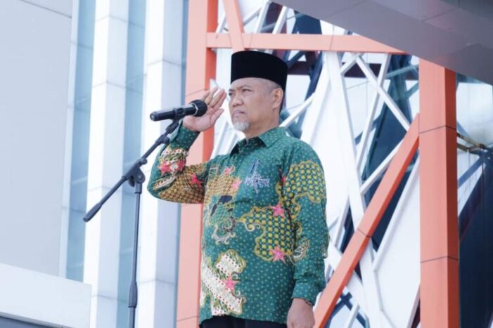 Staff Ahli Bupati Pimpin Apel Akbar Hari Santri Nasional 