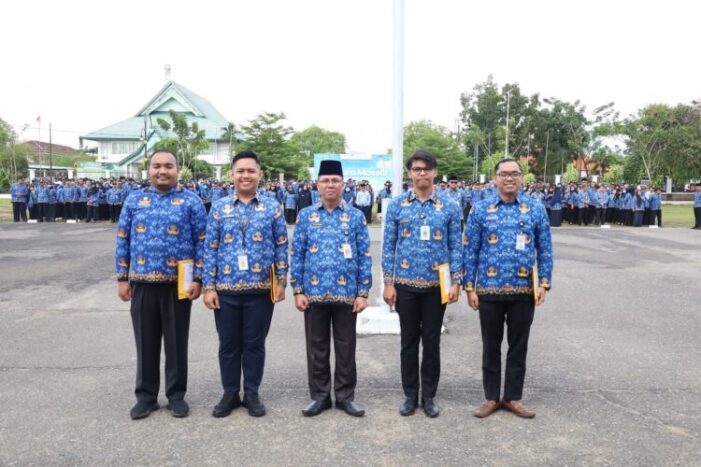 Pj Sekda Pimpin Apel Gabungan ASN Peringatan HUT ke-53 KORPRI