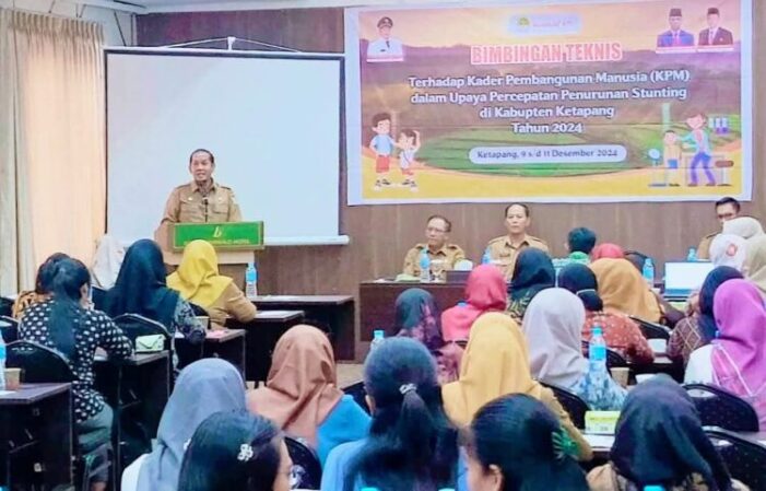 Sekda Buka Bimtek KPM, Upaya Penurunan Stunting