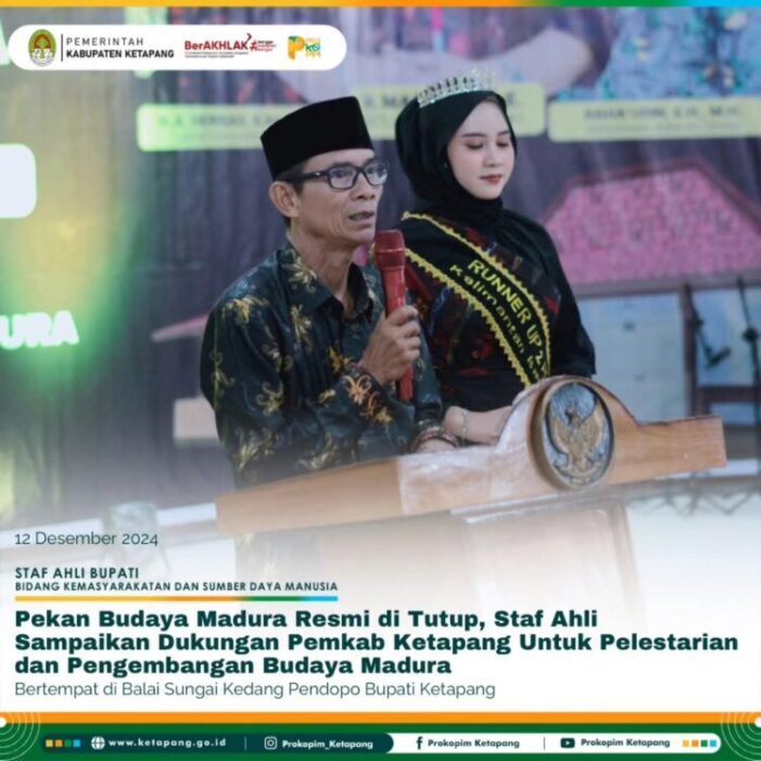 Pekan Budaya Madura Resmi Ditutup