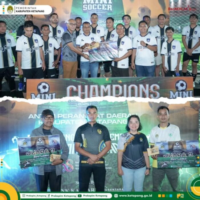 Pj Sekda Tutup Turnamen Mini Soccer 2025