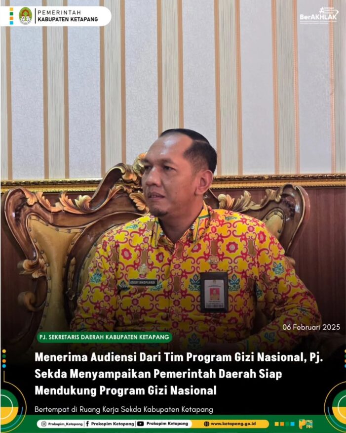 Pemkab Siap Mendukung dan Mensukseskan Program Gizi Nasional