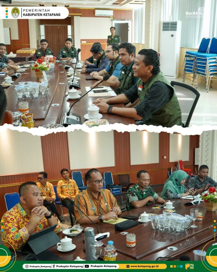Pj Sekda Menerima Tim Satgas Garuda
