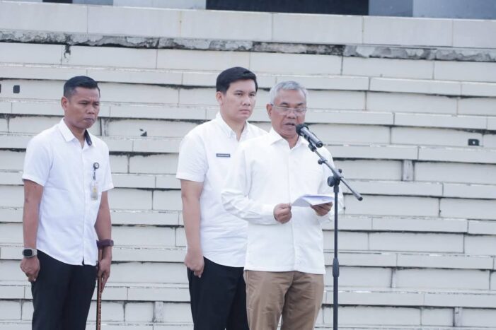 Martin-Farhan Berpamitan Kepada Jajaran Pemkab Ketapang