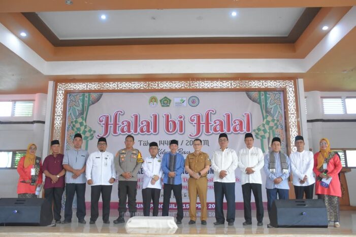 Wabup Hadiri Halal Bihalal Kepala Sekolah, Guru dan Tenaga Kependidikan SD/MI