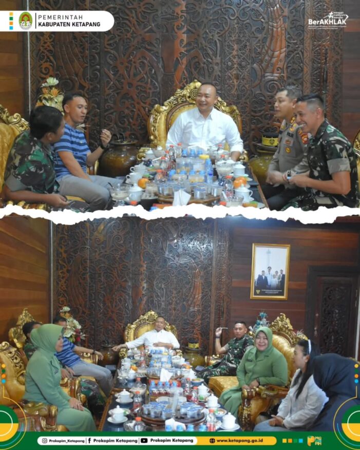 Bupati Terima Kunjungan Dandim 1203 Ketapang