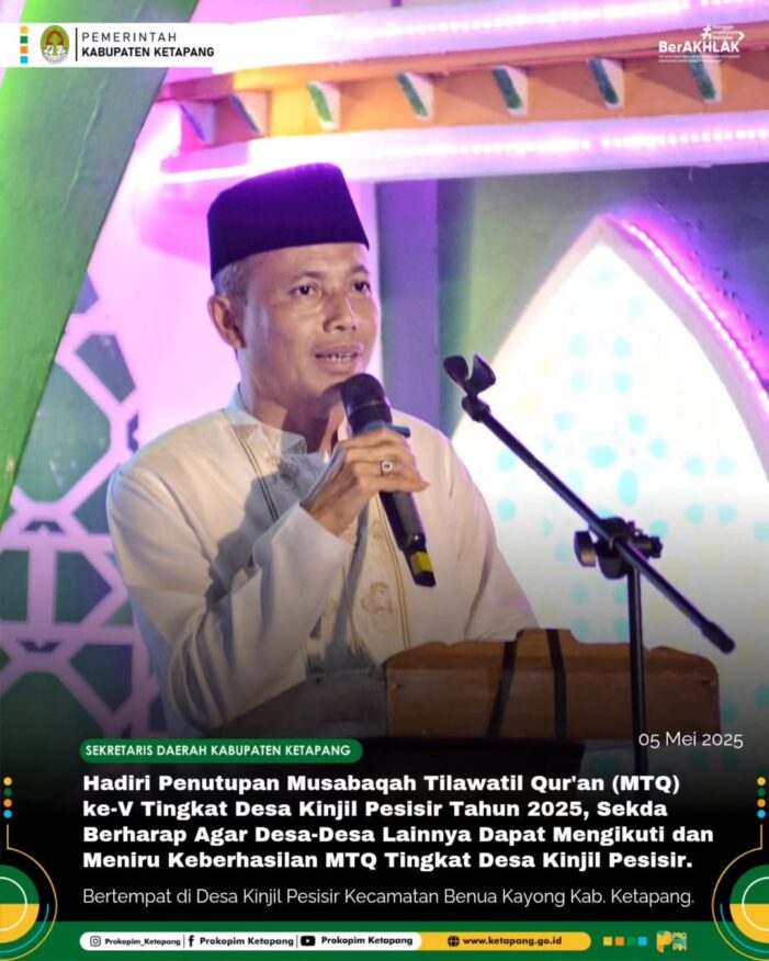 Sekda Hadiri Penutupan MTQ