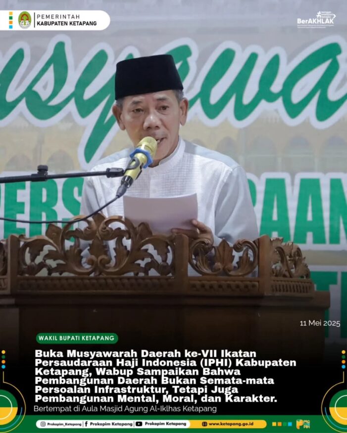 Wabup Buka Musda ke VII IPHI Ketapang