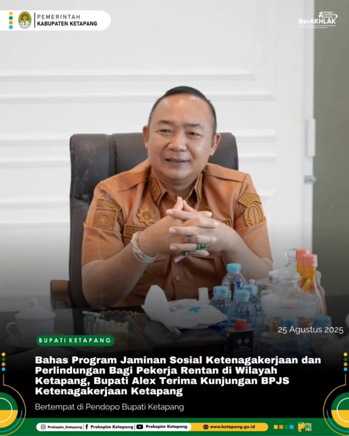 Bupati Terima Audensi Kepala BPJS Ketenagakerjaan