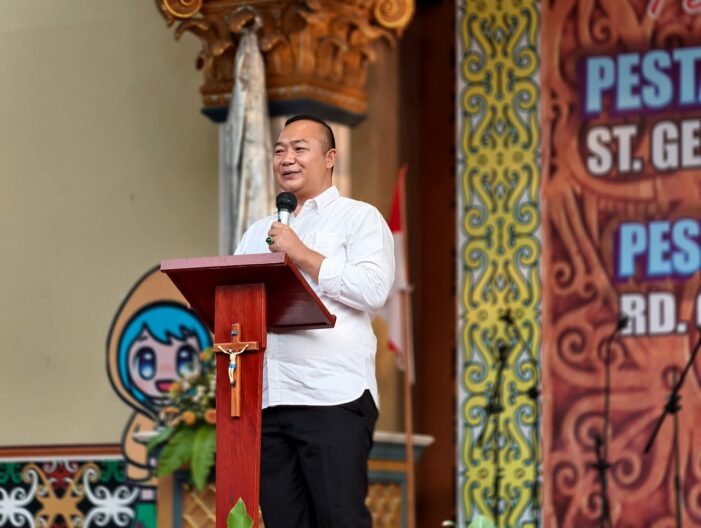 Bupati Hadiri Perayaan Syukur Pesta Pelindung Paroki St Gemma Galgani