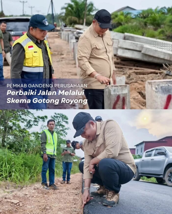 Bupati Ketapang Pantau Progres Dua Ruas Jalan Strategis