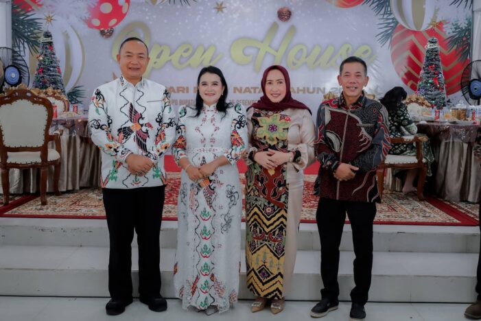 Wakil Bupati Ketapang Silaturahmi Natal 2025