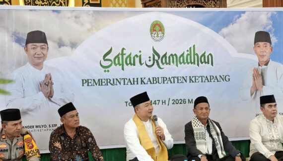 Safari Ramadan Bupati Ketapang dI Desa Titi Baru Tumbang Titi