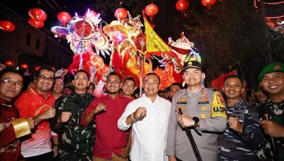 Bupati Hadiri Pawai Cap Go Meh 2026 di Ketapang Semarak