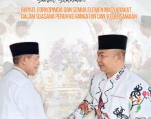 Wabup Terima Kunjungan Silaturahmi Bupati Ketapang, Forkopimda di Hari Raya Idul Fitri