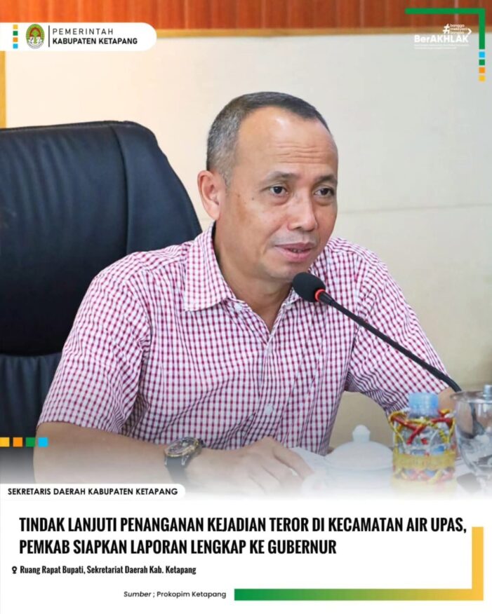 Sekda Pimpin Rakoor Bahas Perkembangan Keamanan di Air Upas