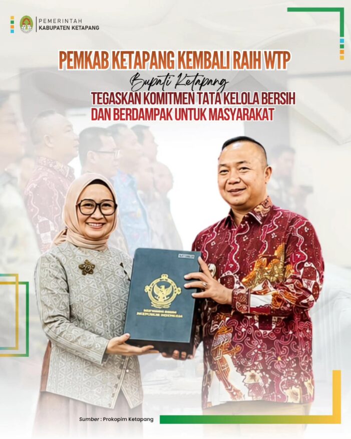 Pemkab Ketapang Kembali Raih WTP dari BPK RI