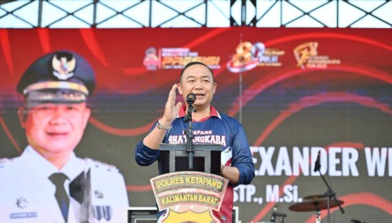 Bupati Ketapang Hadiri Bhayangkara Run 2026 dan Peluncuran Car Free Day