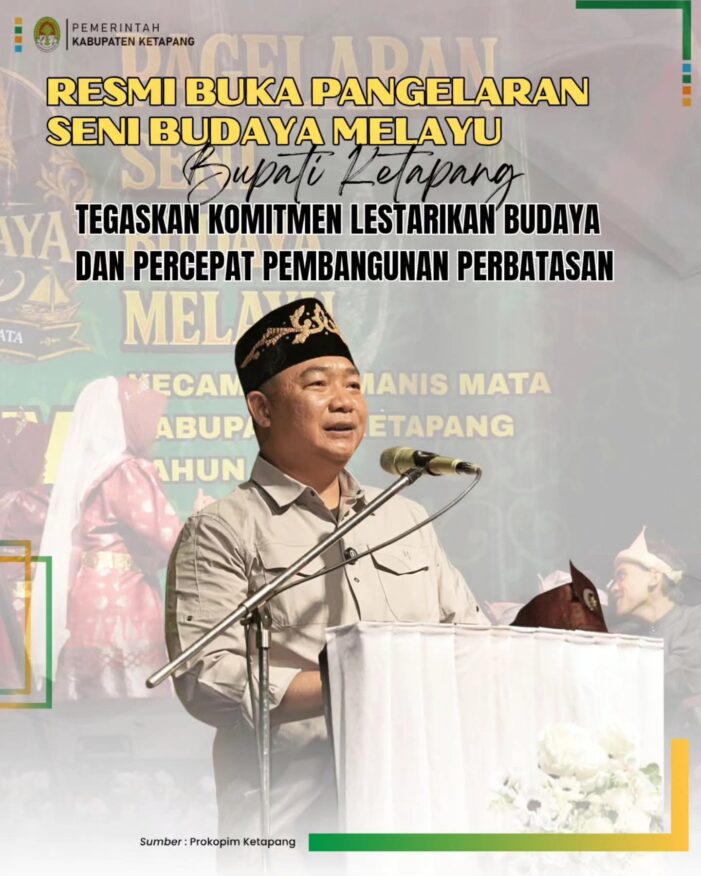 Bupati Ketapang Resmi Buka PSBM Manis Mata 2026