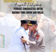 Bupati Ketapang Sambut Kapolda Kalbar dengan Prosesi Adat